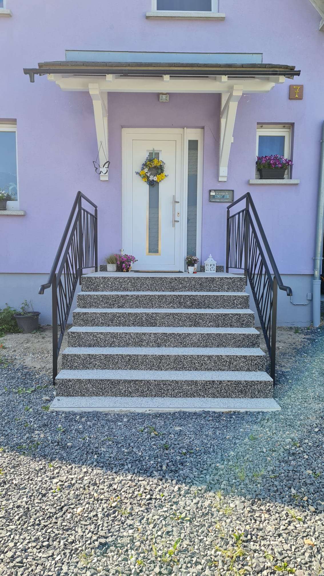 Garde-corps entrée principale