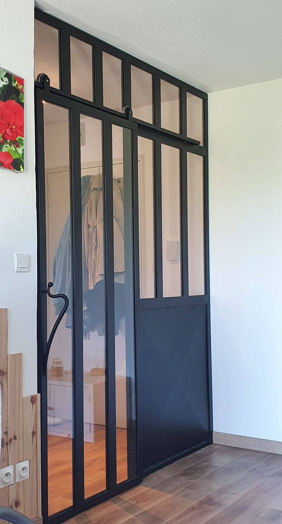 Verrière d’intérieur avec ouvrant